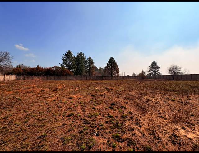 9,637M² VACANT LAND FOR SALE IN SASOLBURG EXT 4